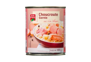 Choucroute Garnie Au Vin Blanc 800g - BELLE FRANCE