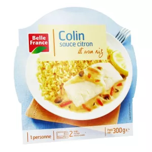 Colin D'alaska Sauce Citron Et Son Riz 300g - BELLE FRANCE