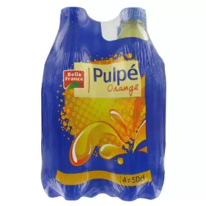 Soda Pulpé Orange 4x50cl - BELLE FRANCE