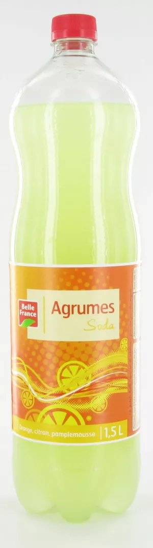 Soda 3 Agrumes Pet 1.5 - BELLE FRANCE