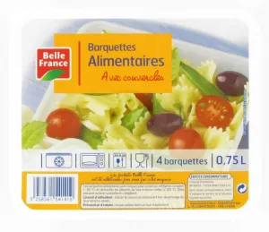 Barquette Alimentaire 4*0.75l - BELLE FRANCE
