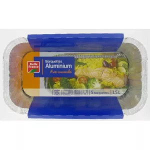 Barquette Aluminium 5*1.5l - BELLE FRANCE