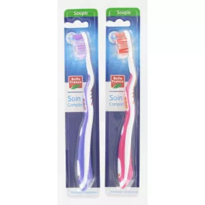 فرشاة أسنان ناعمة للعناية الكاملة X1 - BELLE FRANCE