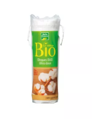 ऑर्गेनिक कॉटन मेकअप रिमूवर X70 - BELLE FRANCE