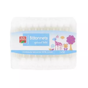 Bâtonnet Hygiène Spécial Bebe X 50 - BELLE FRANCE