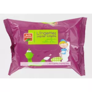Lingette Papier Toilette Enfants X 60 - BELLE FRANCE
