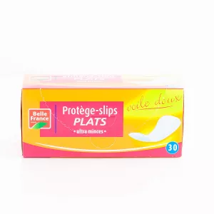 Protège Slip Plat Ultra Mince X 30 - BELLE FRANCE