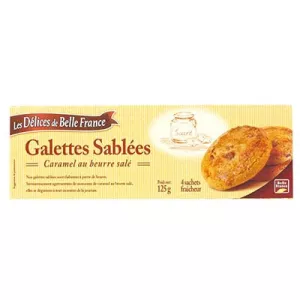 Sablés Au Caramel Beurre Salé 125g - Les DÉlices De Belle France