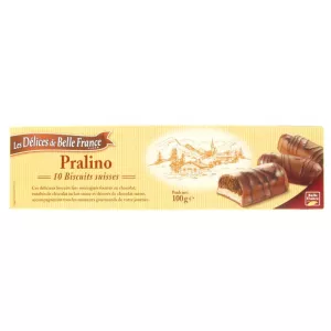 Bisuits Suisses X10 Pralino 100g - Les DÉlices De Belle France