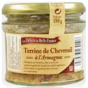 Terrine De Chevreuil 180g - BELLE FRANCE