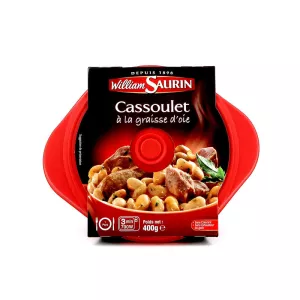 Cassoulet à La Graisse d'oie, 400g - WILLIAM SAURIN