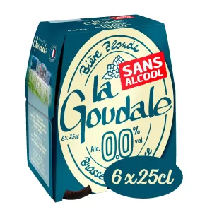Bière Sans Alcool,6x25cl - LA GOUDALE