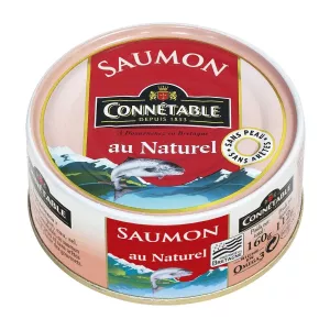 Saumon Atlantique Au Naturel 112g - Connetable