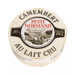 Fromage Camembert au lait cru 250g - PETIT NORMAND