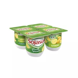 Yogurt al limone 4x100g - SOJASUN