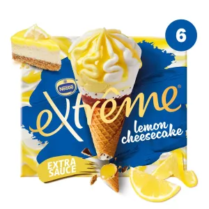 Glace कोन नींबू चीज़केके X6 - Extreme