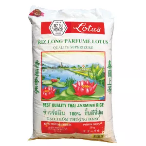 Riz Parfumé Thaï Lotus 20kg - RIZ DU MONDE