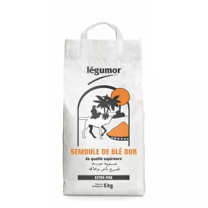 Semoule De Blé Extra Fine 5kg - LÉGUMOR