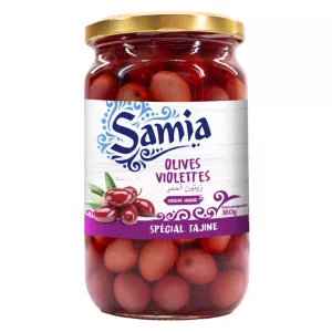 Olives Violettes 655g - SAMIA
