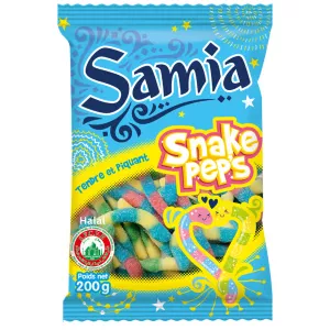Bonbons  Snake Peps 200g - SAMIA