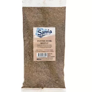 Poivre Noir Moulu 250g - SAMIA