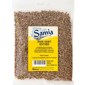 Anis Vert Entier 200g - SAMIA