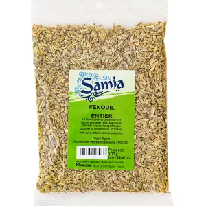साबुत सौंफ 200 ग्राम - SAMIA