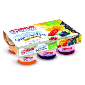 6x125g fruit yogurt - Savoie Yaourt