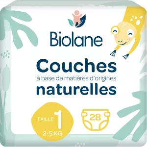 Couches Naturelles T1 X28 - BIOLANE