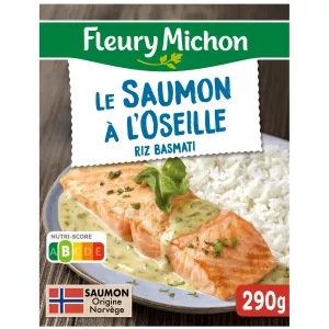 Basmati 290 g di salmone di salmone di salmone piatto - Fleury Michon