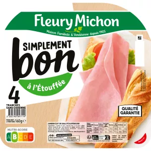 Jambon, 4 Tranches - FLEURY MICHON
