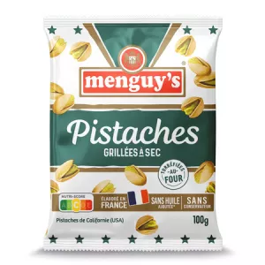 Pistaches Grillées à Sec 100g -  MENGUY'S