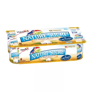 8x125g Nature Sucre