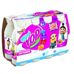 Mini Yop Raspberry 8x100g - Yoplait