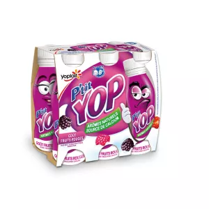 180gx6 Ptit Yop Frutos Rojos - YOPLAIT