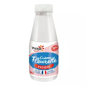Créme fleurette entiére 30% de matiéres grasses - YOPLAIT
