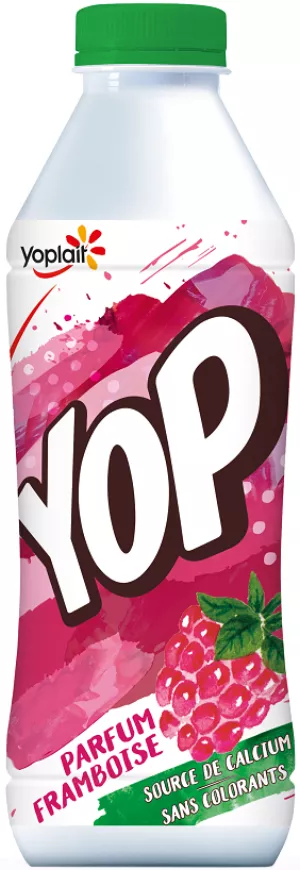 Yaourt à boire aromatisé framboise YOP 825g -  YOPLAIT
