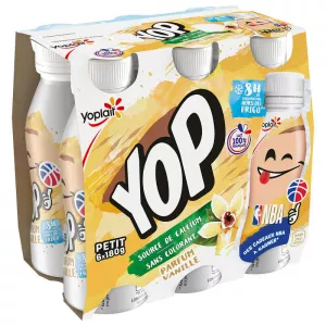 Drink yoghurt ptit yop vanille 6x180g - Yoplait