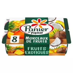 125gx8 Panier Fruits Exotiques