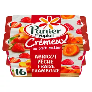 Panache Cremoso de Frutas 125gx16