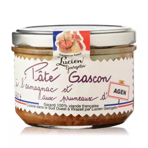 Gasconpaté met Armagnac en Agen-pruimen 220g - LUCIEN GEORGELIN