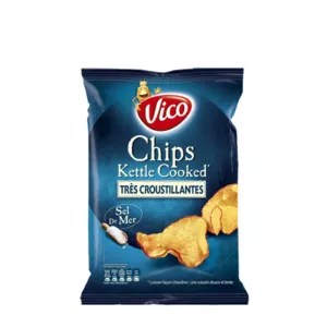 Chips bollitore cotto Sel de mer, 120g - VICO
