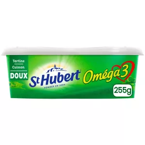 Margarine Doux Oméga 3 Tartine Et Cuisson 255g - St Hubert Omega 3