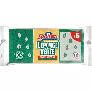 6 L Eponge Tres Verte