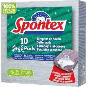 Tampons de Savon Non Rayant 10tampons - SPONTEX