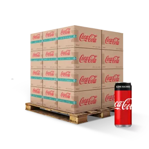 Soda Sans Sucre 33cl Fr X24 Slim - Coca Cola