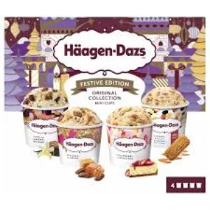 321 ग्राम मिनीपोट्स मूल X4 - HÄAGEN-DAZS