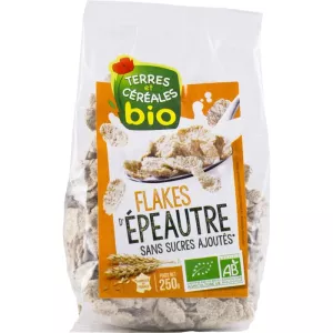Flocos de espelta orgânica 250g - TERRA E CEREAIS