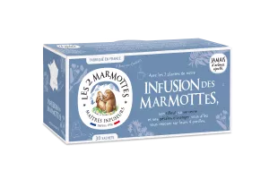 Marmotte-Aufguss, 30 Beutel, 48 g - LES 2 MARMOTTES