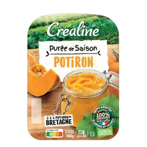 Purée Fraîche Pomme De Terre Et Asperges 2x200g - Crealine